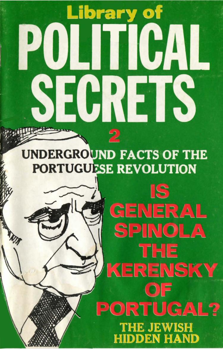 1974 - Is General Spinola The Kerensky Of Portugal - A Castelo Cover